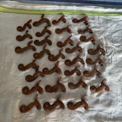 Lot chien fusils
