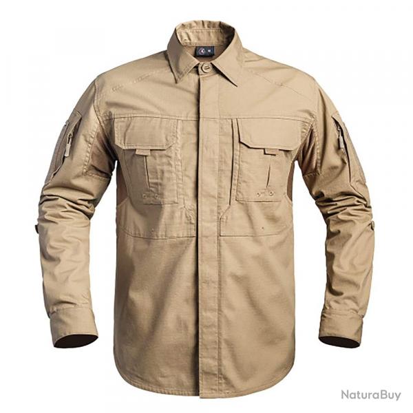Chemise Fighter sable