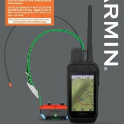 Alpha 300 TT25 GARMIN avec carte France détaillée LIV GRATIS