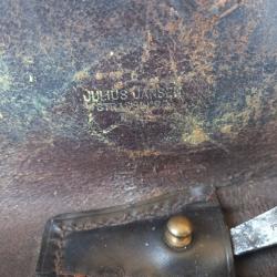 Étui Luger P08 allemand par Julius Jansen, Strassburg