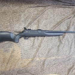 occasion : carabine THOMPSON CENTER modèle DIMENSION INTEGRAL GAUCHER cal 270 WINCH canon fileté