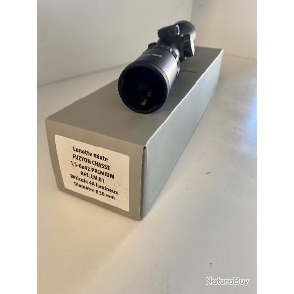 Lunette Fuzyon 1,5-6x42 Rt lumineux