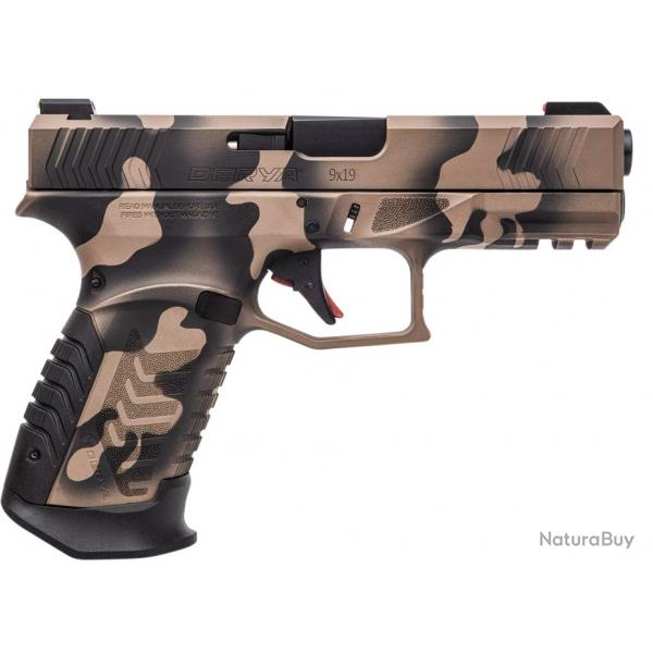 Pistolet DERYA DY9 cal.9mm camo Optic ready