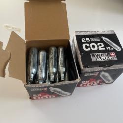 Cartouches CO2 12g SwissArms