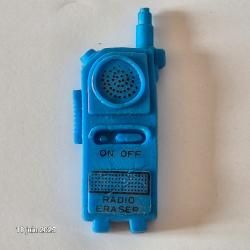 Rare, gomme pour collection, telephone ou  talkies-walkies des années 80