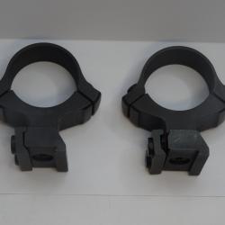 montage fixe KOZAP diam 26mm pour CZ 452/455/457