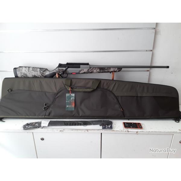Carabine lineaire Beretta BRX1 cal.300win camo cerakote can.62cm + fourreau + bretelle + anneaux