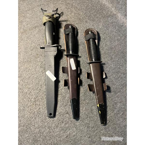 Lot baio famas et dague para anglais 1 euro sans prix de rserve !!!