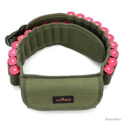 CARTOUCHIÈRE POUR 20 MUNITIONS CALIBRE 16 ET 10 MUNITIONS RAYÉES + POCHETTE - LIVRAISON GRATUITE