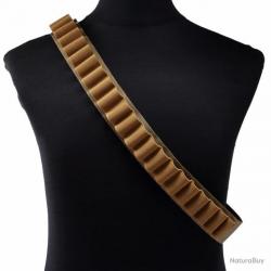 CARTOUCHIÈRE CEINTURE 26 MUNITIONS CALIBRE 16 - KAKI - LIVRAISON GRATUITE