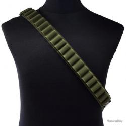 CARTOUCHIÈRE CEINTURE 26 MUNITIONS CALIBRE 16 - VERT - LIVRAISON GRATUITE