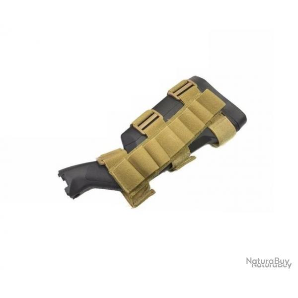CARTOUCHIERE TACTIQUE POUR AVANT-BRAS 8 MUNITIONS CALIBRE 12 - KAKI - LIVRAISON GRATUITE