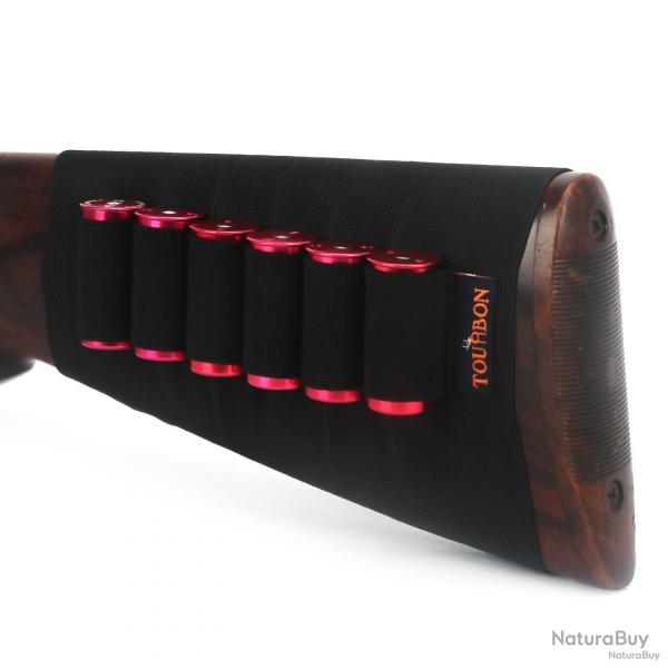 CARTOUCHIRE DE CROSSE GAUCHER/DROITIER TOURBON 6 MUNITIONS POUR ARME CALIBRE 12 - LIVRAISON GRATUIT