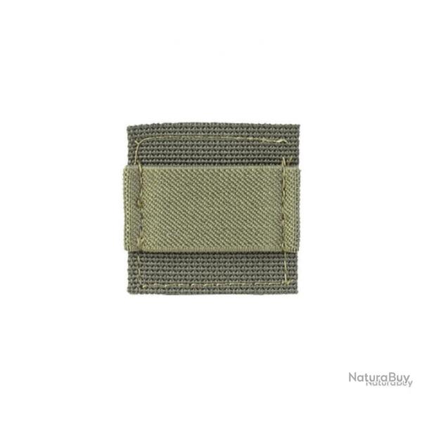 SUPPORT VELCRO POUR CASQUE OU SAC - VERT - LIVRAISON GRATUITE