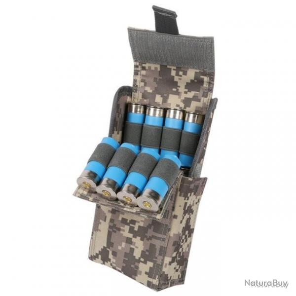 PORTE CARTOUCHES TACTIQUE 25 MUNITIONS CALIBRE 12 - CAMO ACU - LIVRAISON GRATUITE