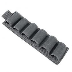 Cartouchière velcro 6 munitions calibre 12 - gris - livraison gratuite