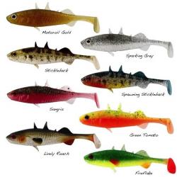 Leurre Souple Westin Stanley The Stickleback 7,5cm Sparkling Grey