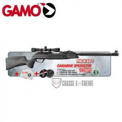 Pack Carabine GAMO Swarm Maxxim Speedster Cerise 2025 19.9J Cal 4.5 mm