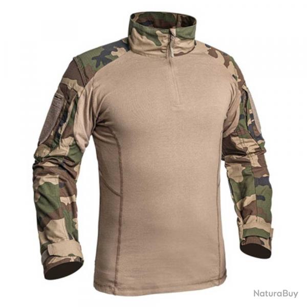 Chemise Camouflage Ubas Fighter Manche Ripstop