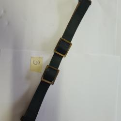Jugulaire laiton de casque Allemand a pointe en reproduction    A25.1