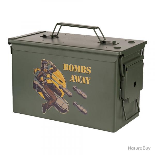 Boite  munitions calibre .50 Bombs away | Fosco (0000 8728)