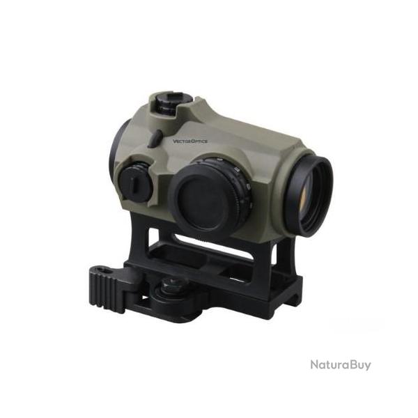 Viseur Red Dot Vector Optics Maverick 1x22 QD - Ultra Rsistant, tanche IPX6, Idal Chasse & Tir