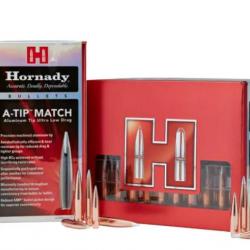OGIVES HORNADY A-TIP MATCH - Cal: .338" (8.6mm) - 300gr - x100 - 33389
