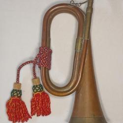 Bugle de charge Armée Anglaise vintage