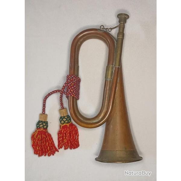Bugle de charge Arme Anglaise vintage