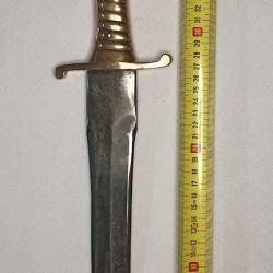 Glaive Artillerie BAVAROISE model 1892 modifier dague