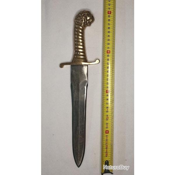 Glaive Artillerie BAVAROISE model 1892 modifier dague