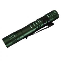 Petite lampe de poche - LED - 300 Lumens - Vert Armée