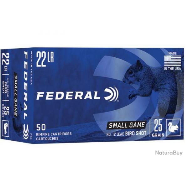 Cartouches Federal 22 Grenaille PB 12 x50