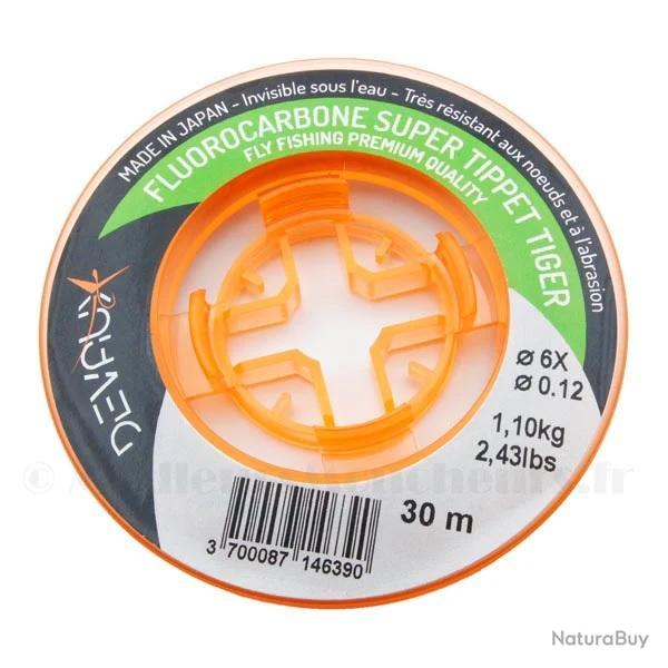 FIL DEVAUX FLUOROCARBONE TIGER 0.35mm - 15m - 7.14kg