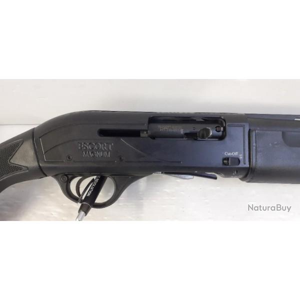 NEUF !!! FUSIL HATSAN ESCORT MAGNUM SYNTHTIQUE CALIBRE 12/76 CANON DE 71CM
