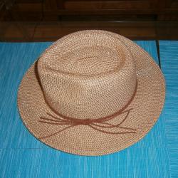 chapeau d'été homme neuf taille 59 avec lacet de réglage