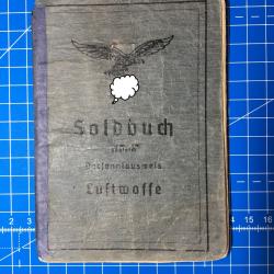 Soldbuch Luftwaffe numéro 21 Officier