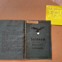 Soldbuch Luftwaffe numéro 23 Flak