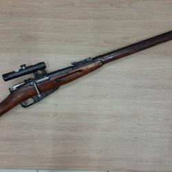 Carabine MOSIN NAGANT 91.30 et lunette PU x3