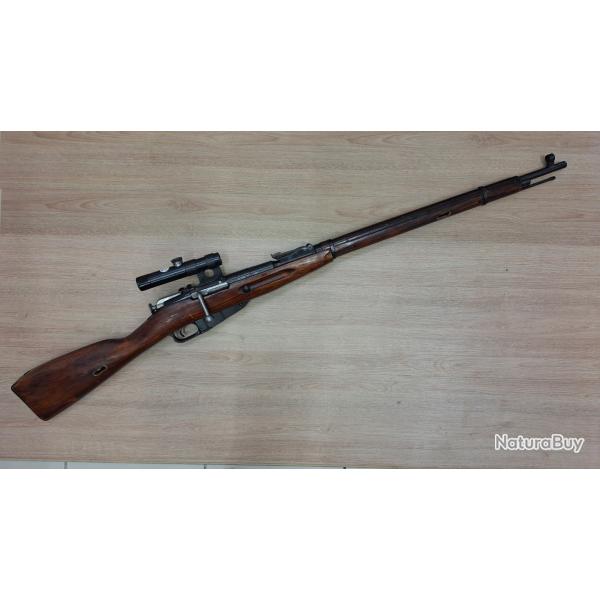 Carabine MOSIN NAGANT 91.30 et lunette PU x3