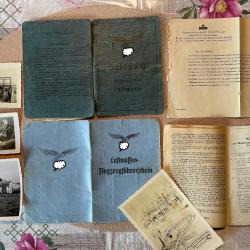 Soldbuch Luftwaffe numéro 52 Pilote