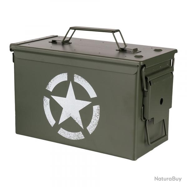 Boite  munitions calibre .50 US army star | Fosco (0000 8729)