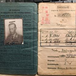 Soldbuch Luftwaffe numéro 59 Afrika, Italie