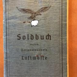 Soldbuch Luftwaffe numéro 71