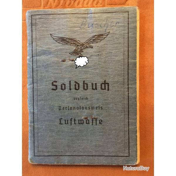 Soldbuch Luftwaffe numro 71
