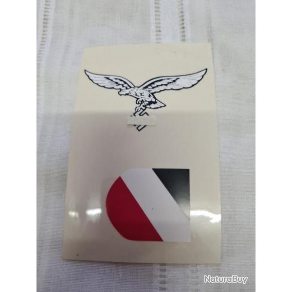 1 Autocollant pour casque Allemand WW2  A25.5