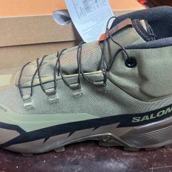 Chaussures SALOMON Cross Hike Tracker GTX Verte neuve T : 42