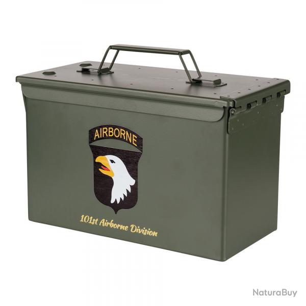 Boite  munitions calibre .50 101st Airborne division | Fosco (0000 8730)