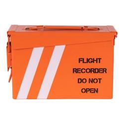 Boîte à munitions Cal. 30mm - Design Militaire Flight Recorder