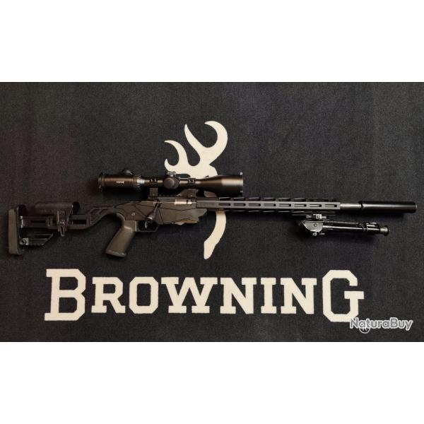 Carabine  verrou RUGER Prcision Rimfire - Cal. 22 LR + Lunette, bipieds et silencieux (Occasion bo